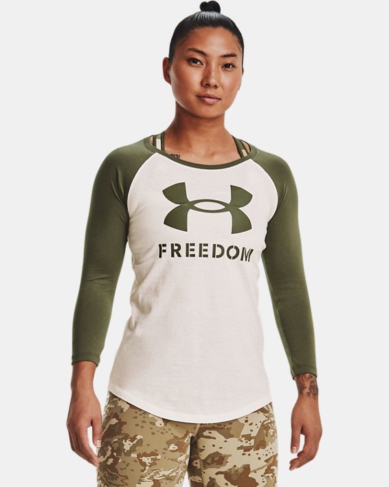 Women's UA Freedom Utility T-Shirt, White, pdpMainDesktop image number 0